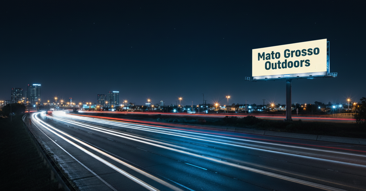 Pontos de outdoor nas principais cidades de Mato Grosso